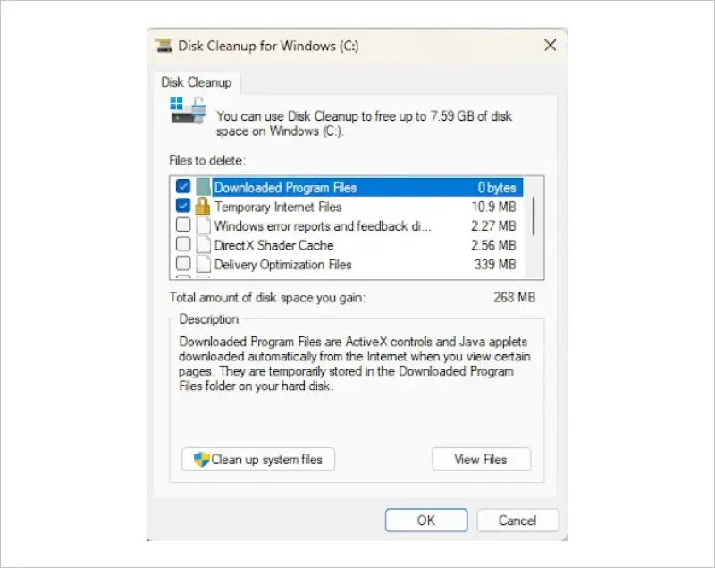 Windows Disk Cleanup