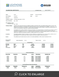 Class 10 ISO 4 Cleanroom Report Page 3